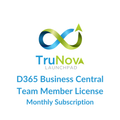 Dynamics 365 Business Central Team Members License - Monthly Subscription